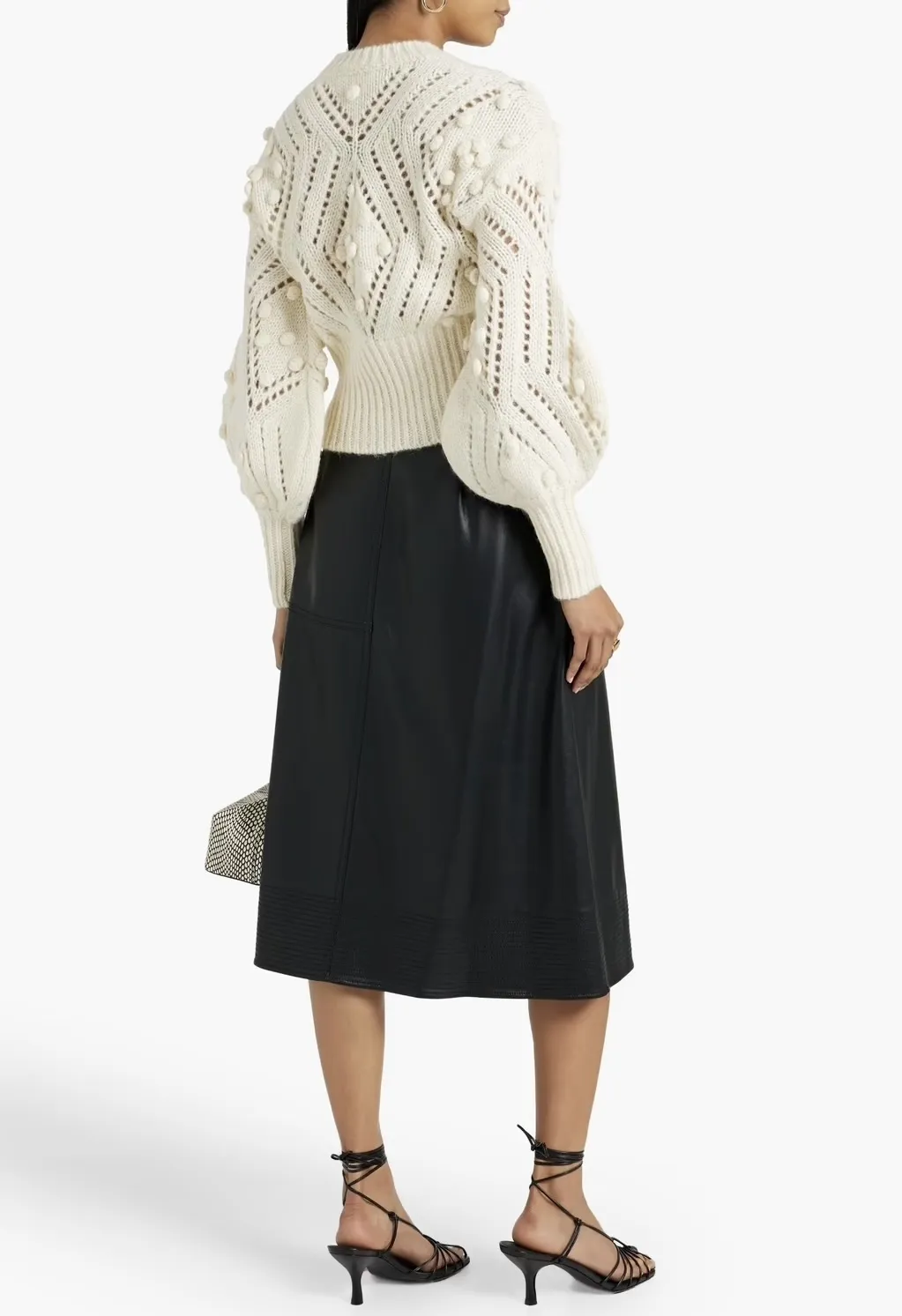 Zimmermann Ribbed V-neck and Crew Neck Wool Tops